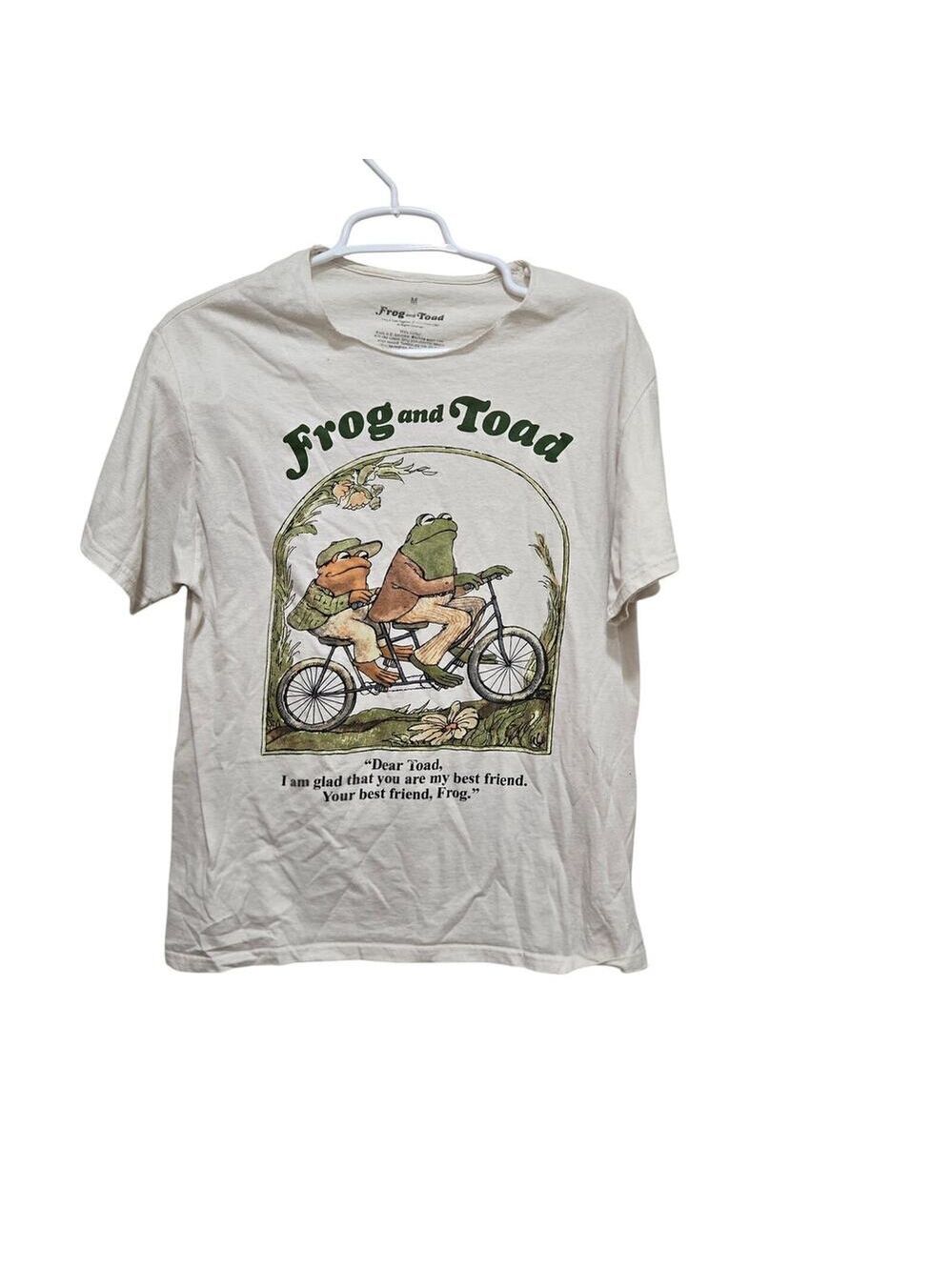 Frog and Toad Together Bicycle Graphic Tee Medium
